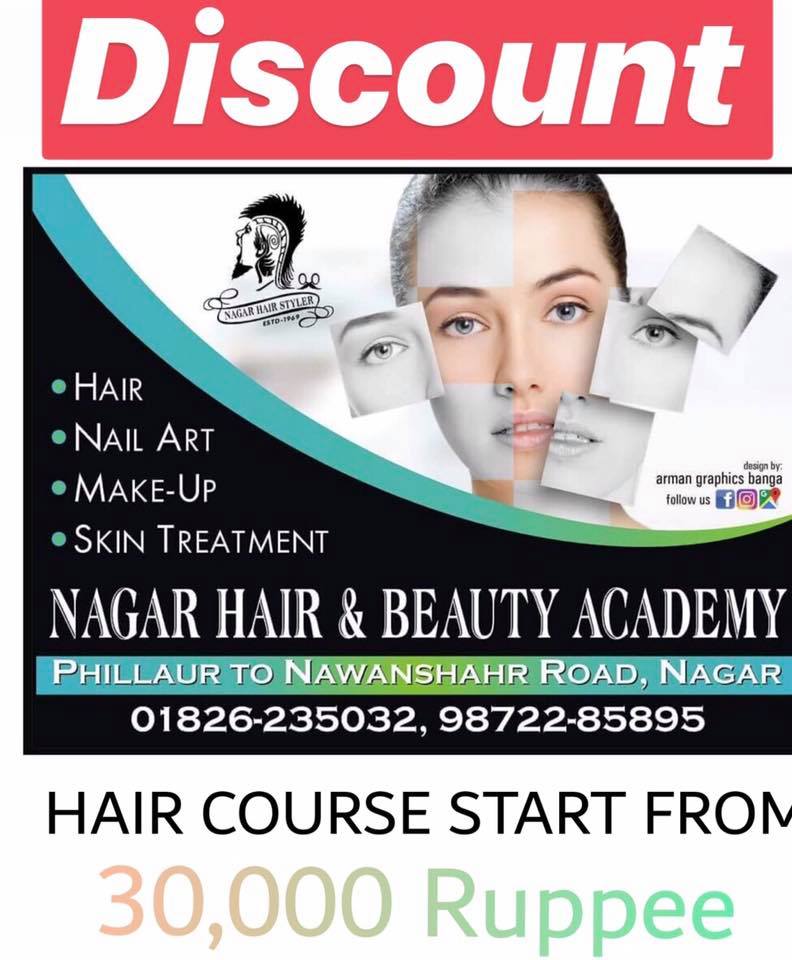 Fresh haircut and styling